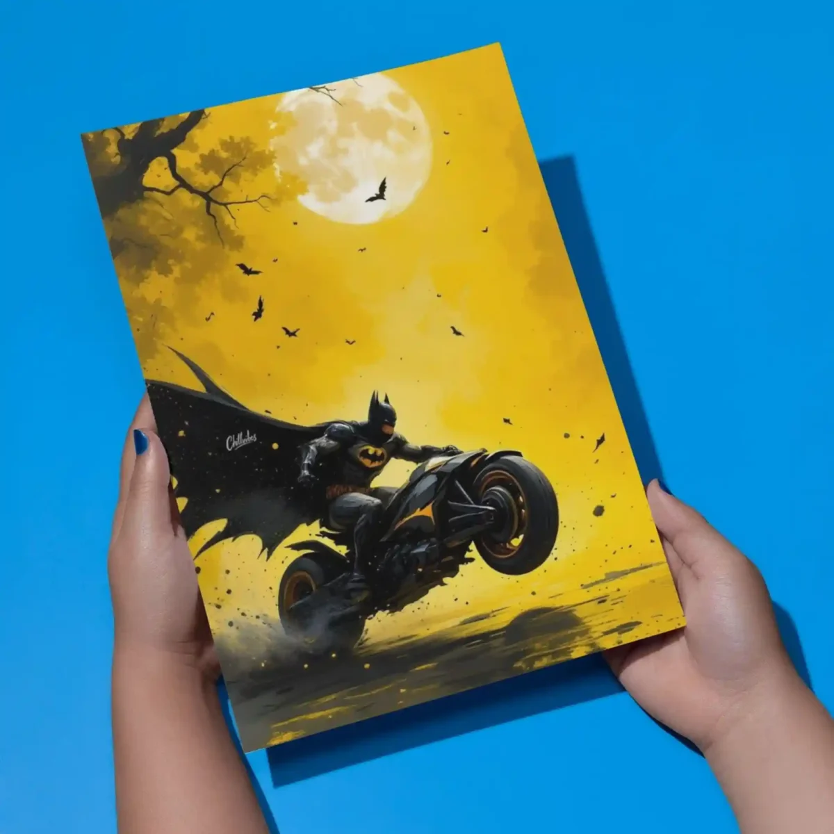 batman batmobile poster preview