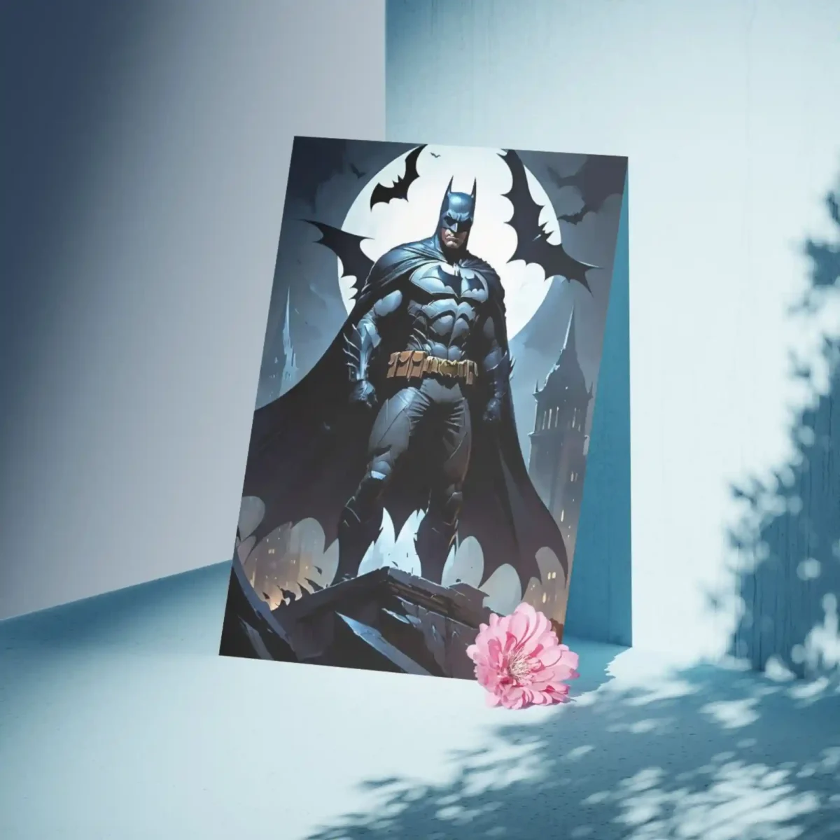 batman poster artistic display