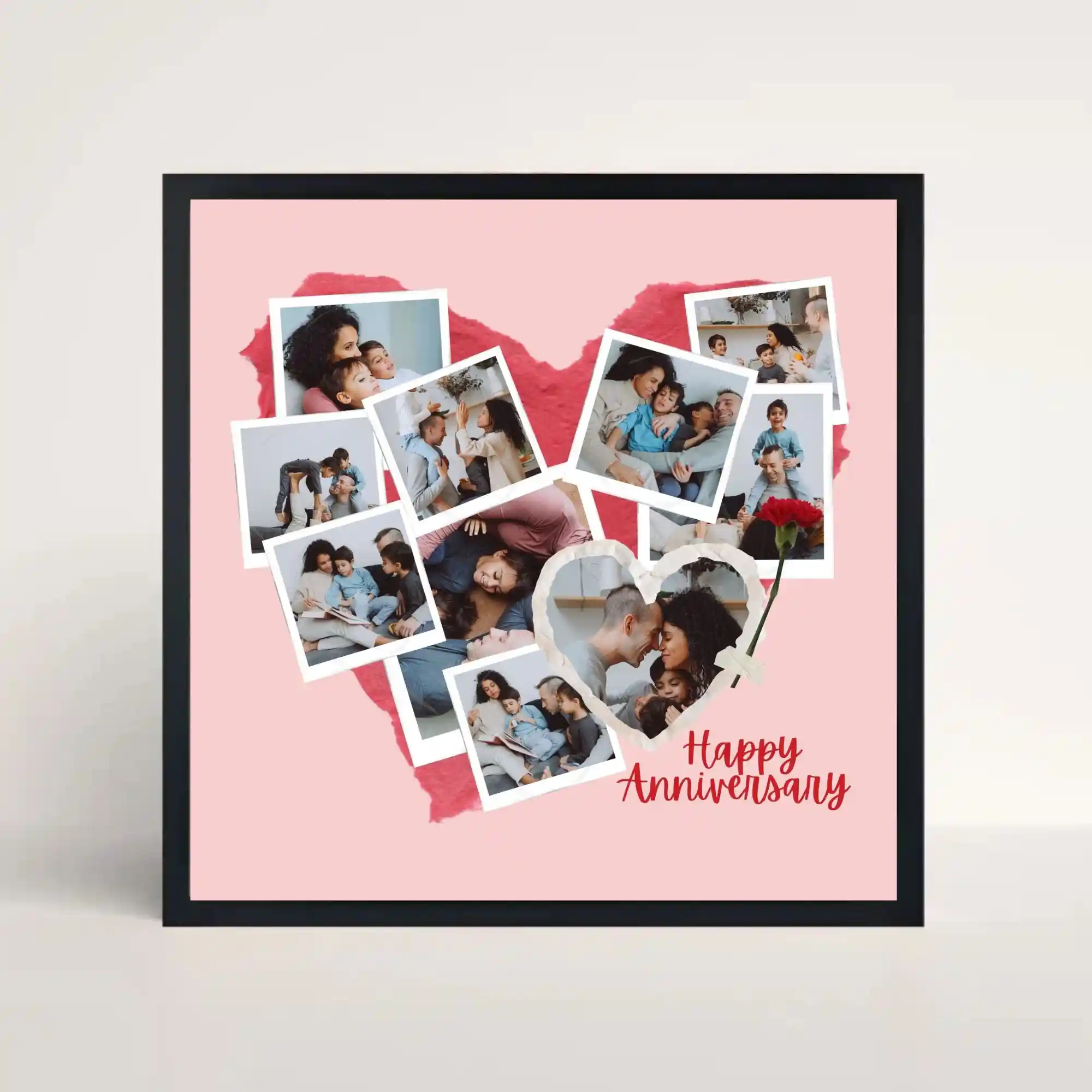 everlove romantic photo frame front view