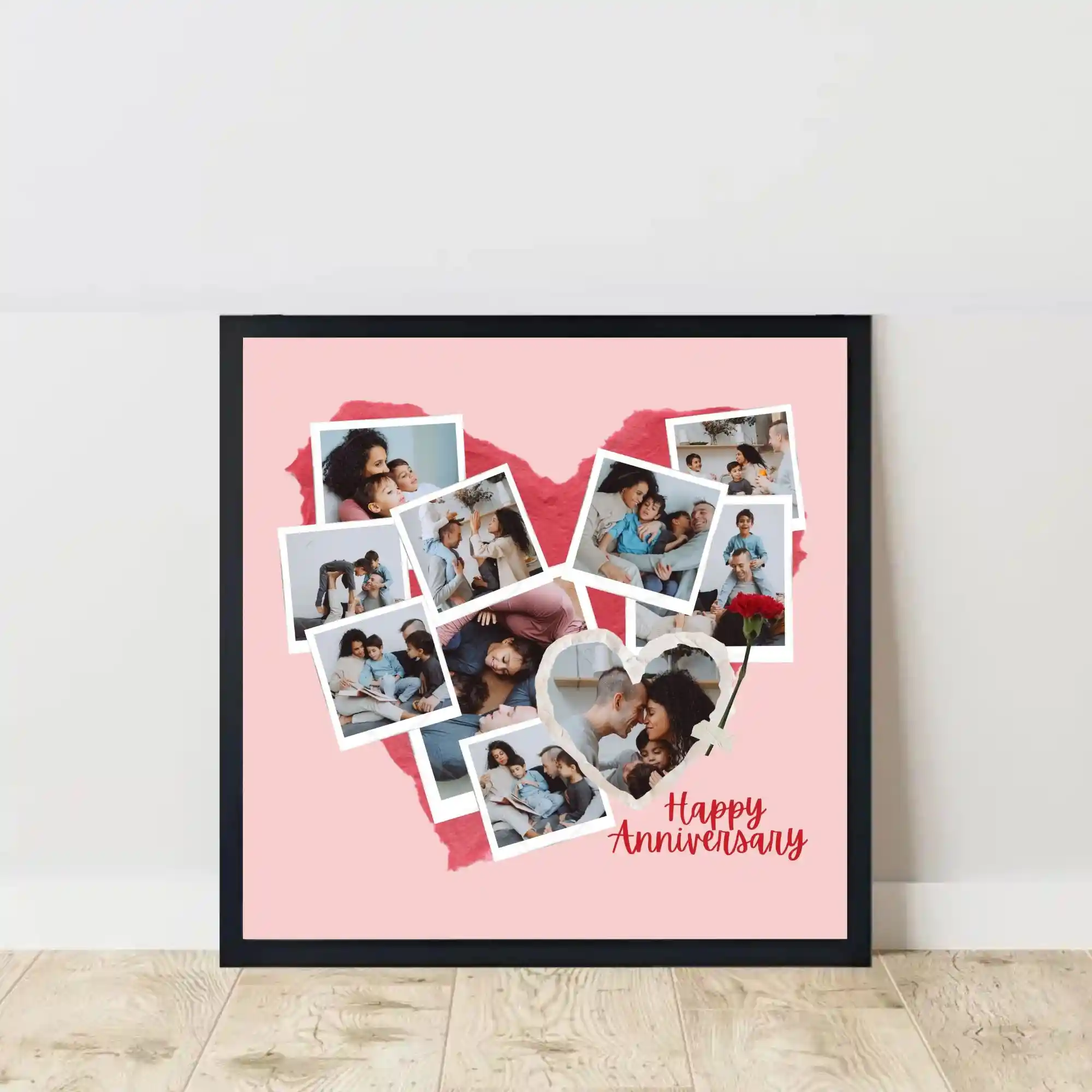 everlove romantic photo frame on floor