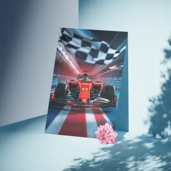 f1 poster artistic display