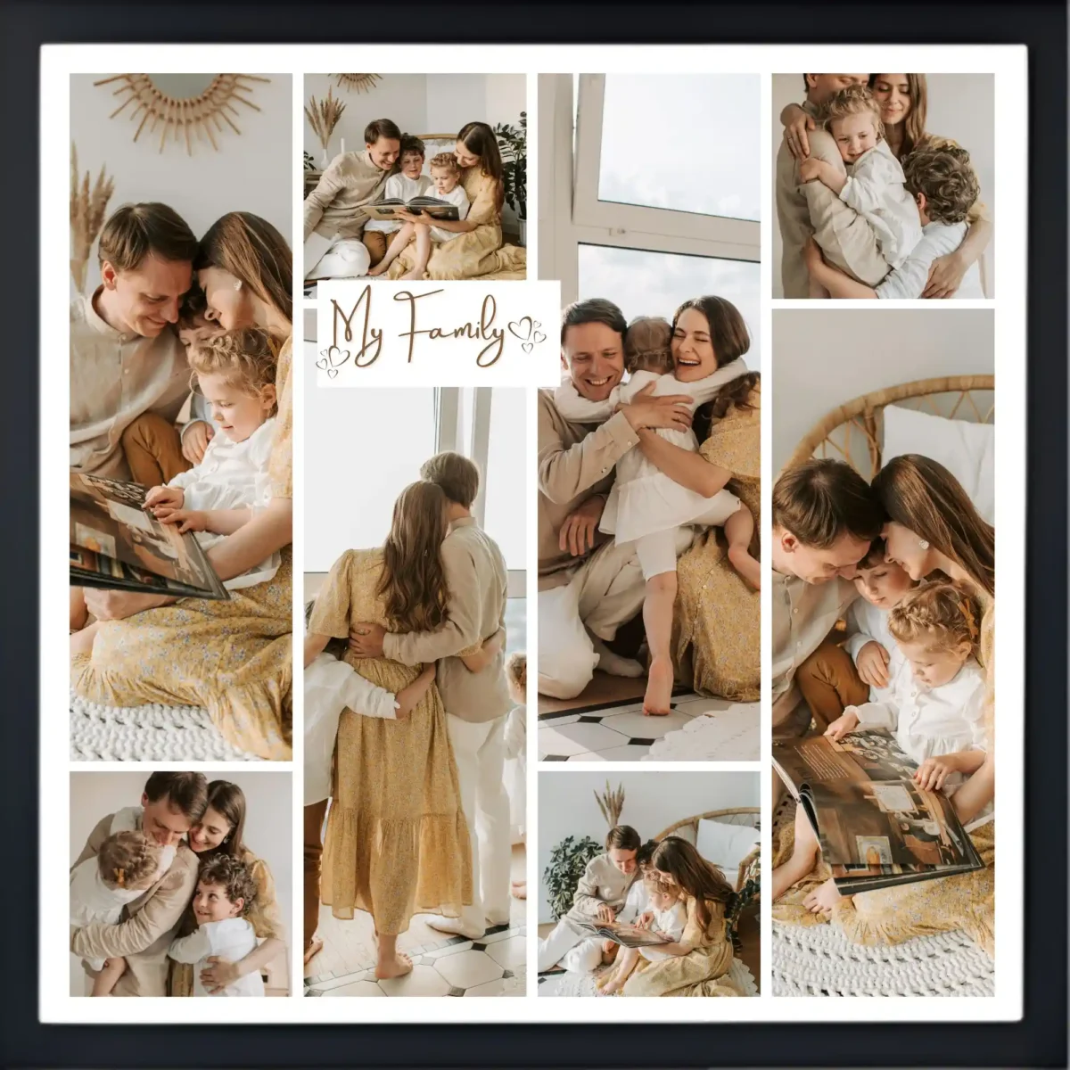 family collage photo frame