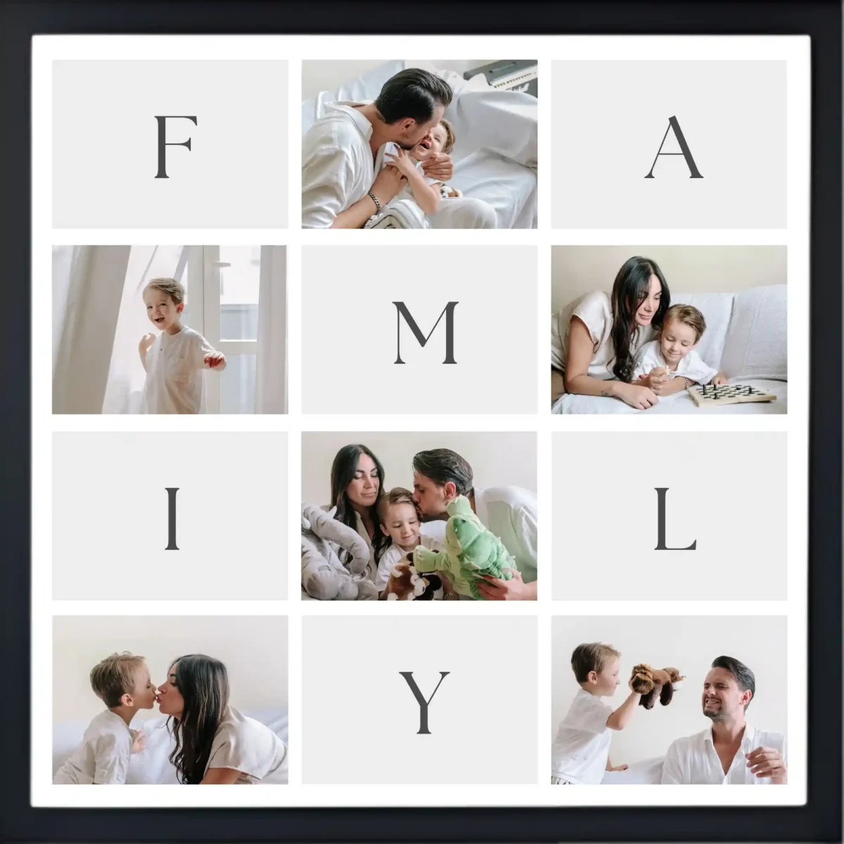 happy family photo frame