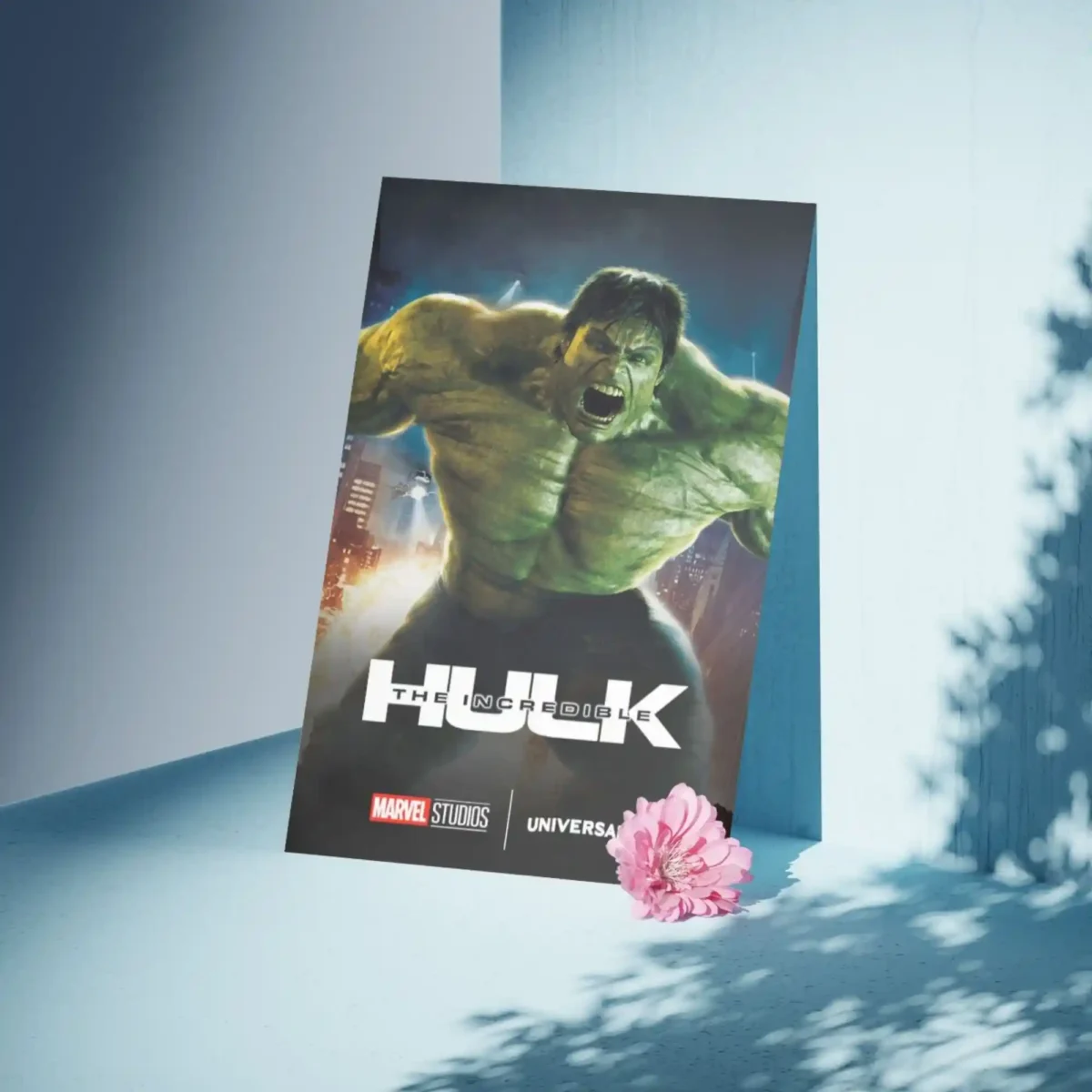 hulk poster artistic display