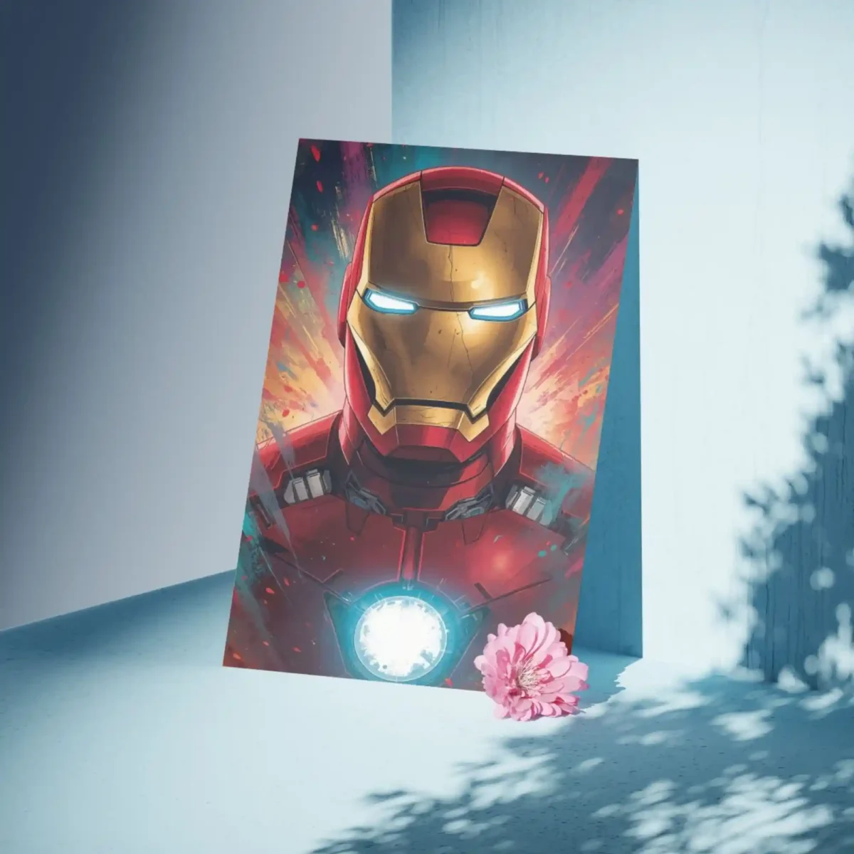 iron man poster artistic display