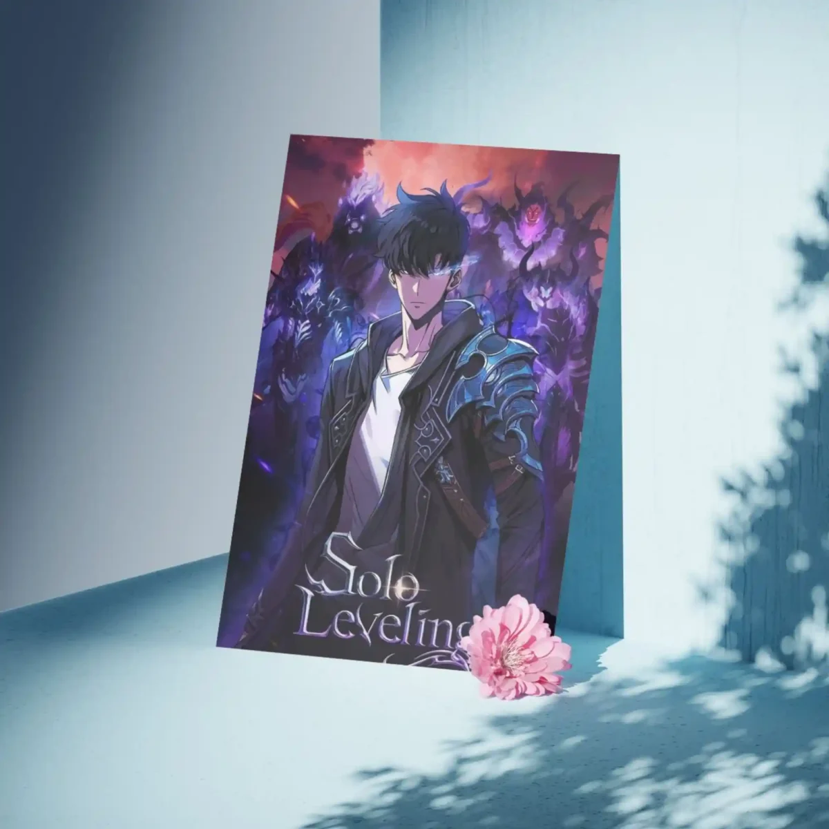 solo leveling poster artistic display