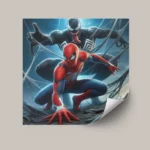 spiderman vs venom poster
