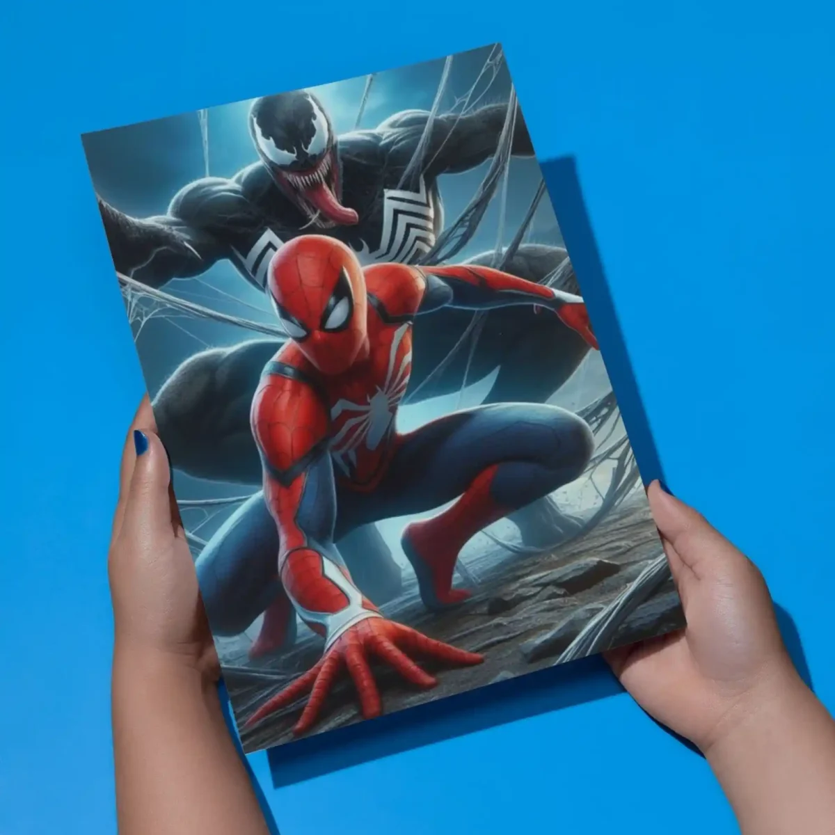 spiderman vs venom poster preview