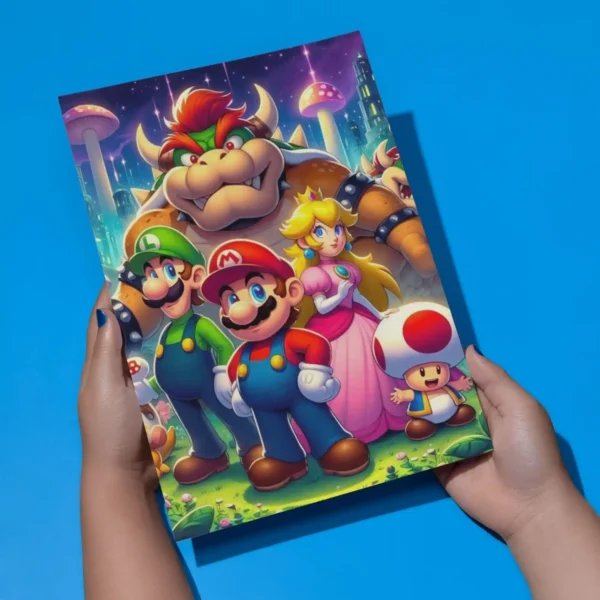 super mario poster preview