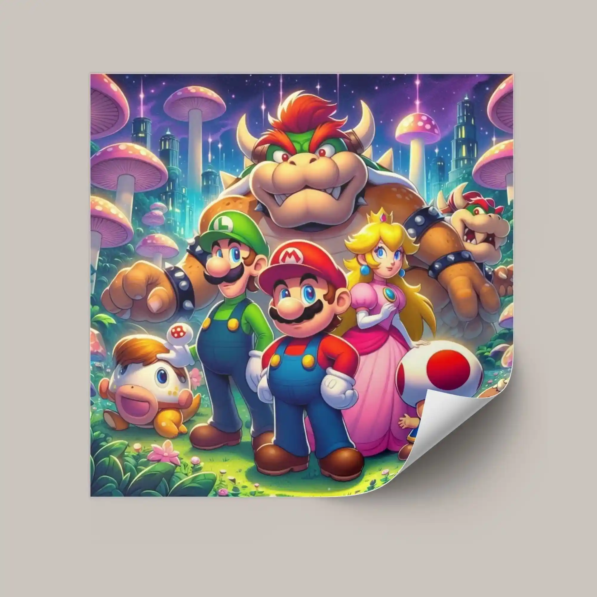 super mario poster