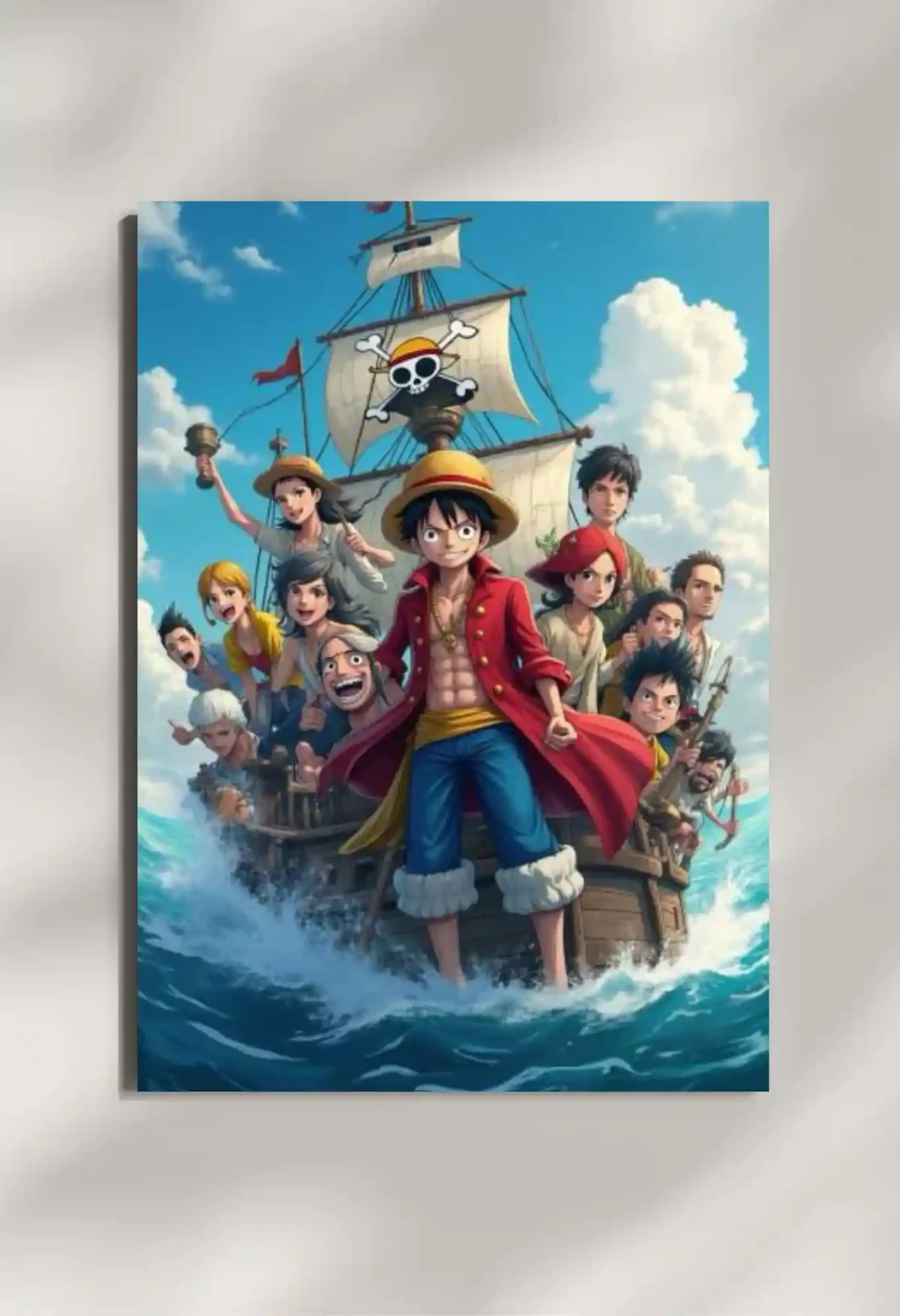 wall mouted one piece poster