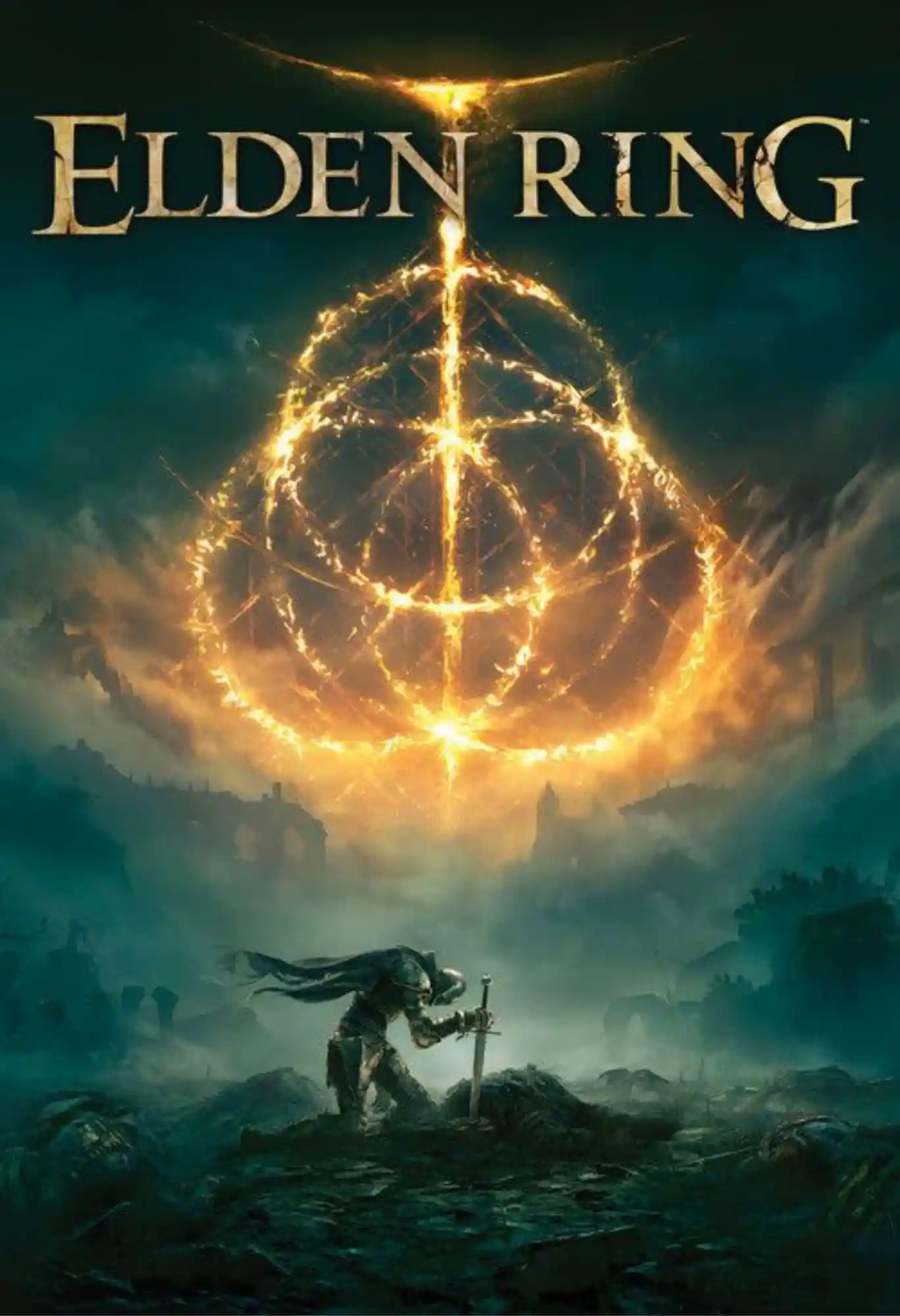 elden ring metal poster
