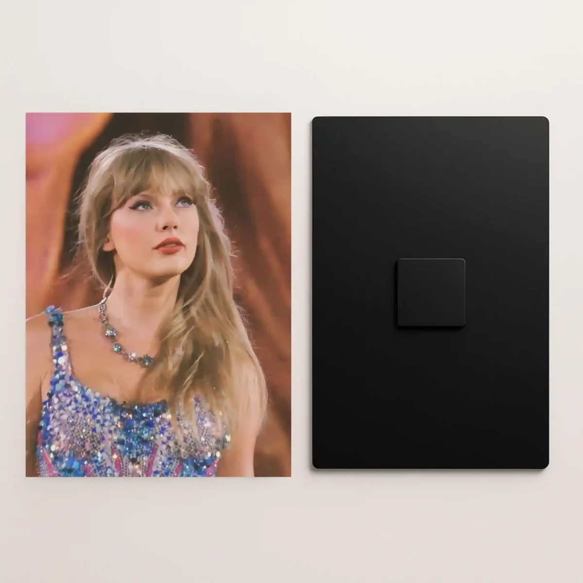 taylor swift metal poster front and back preview