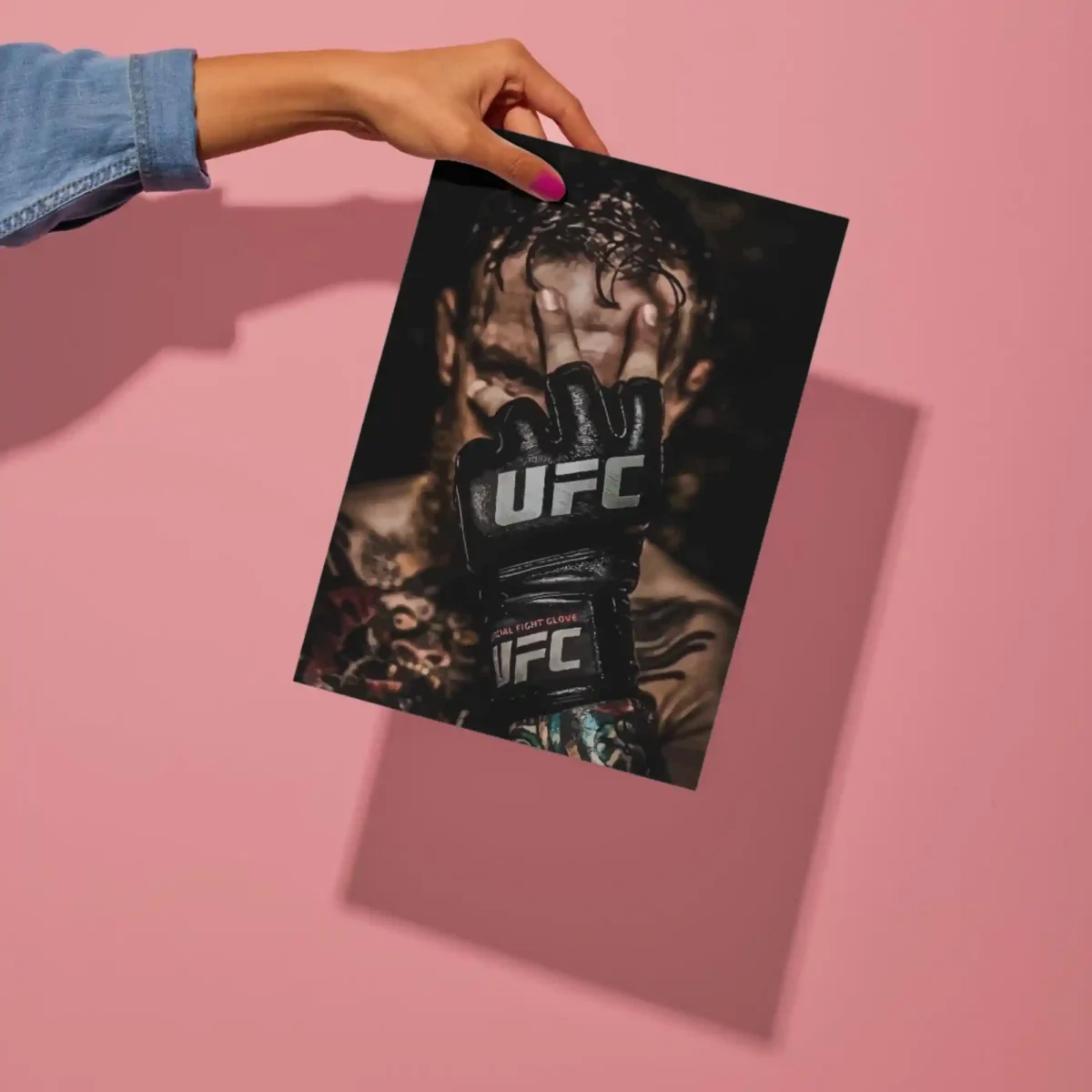 ufc metal poster preview