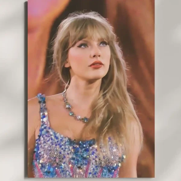 wall mounted taylor swift metal poster