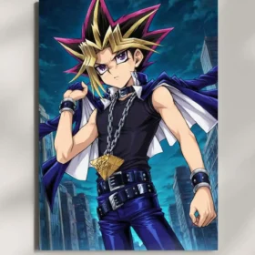 wall mounted yugioh metal poster