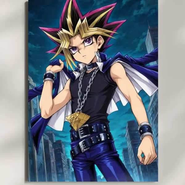 wall mounted yugioh metal poster
