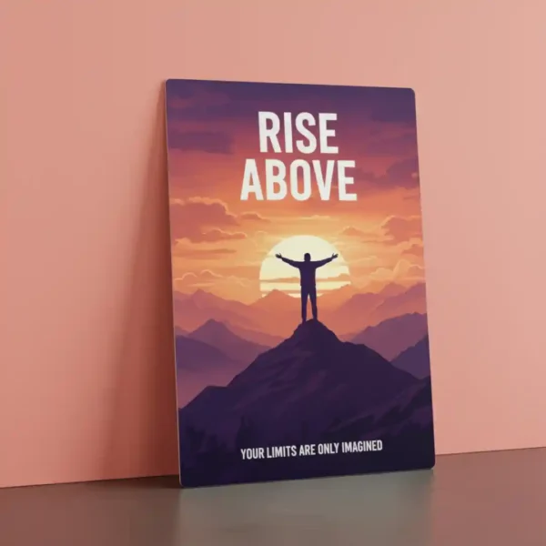 Motivational Metal Posters