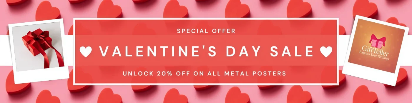 Giftteller Valentine Offer Sale Banner