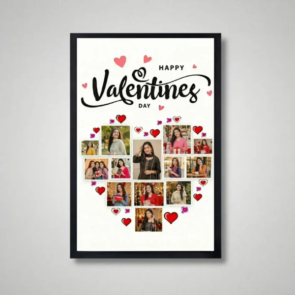 my heart belongs to you photo frame front view