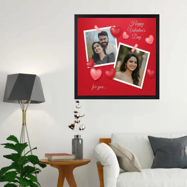 wall mounted love you forever photo frame