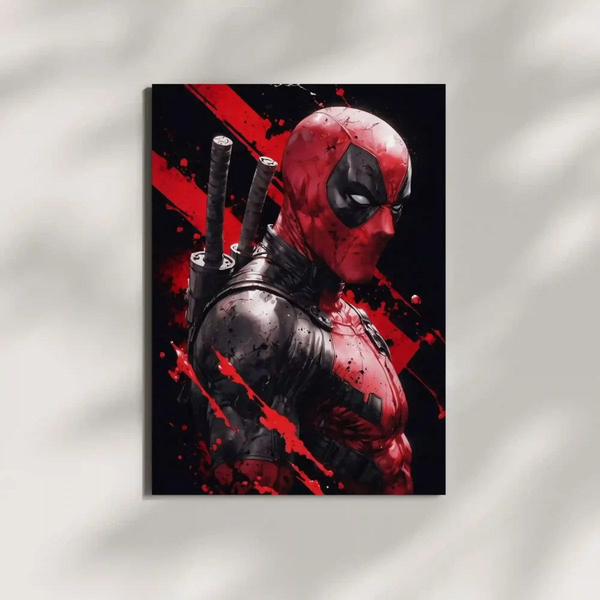 wall mounted daredevil metal poster