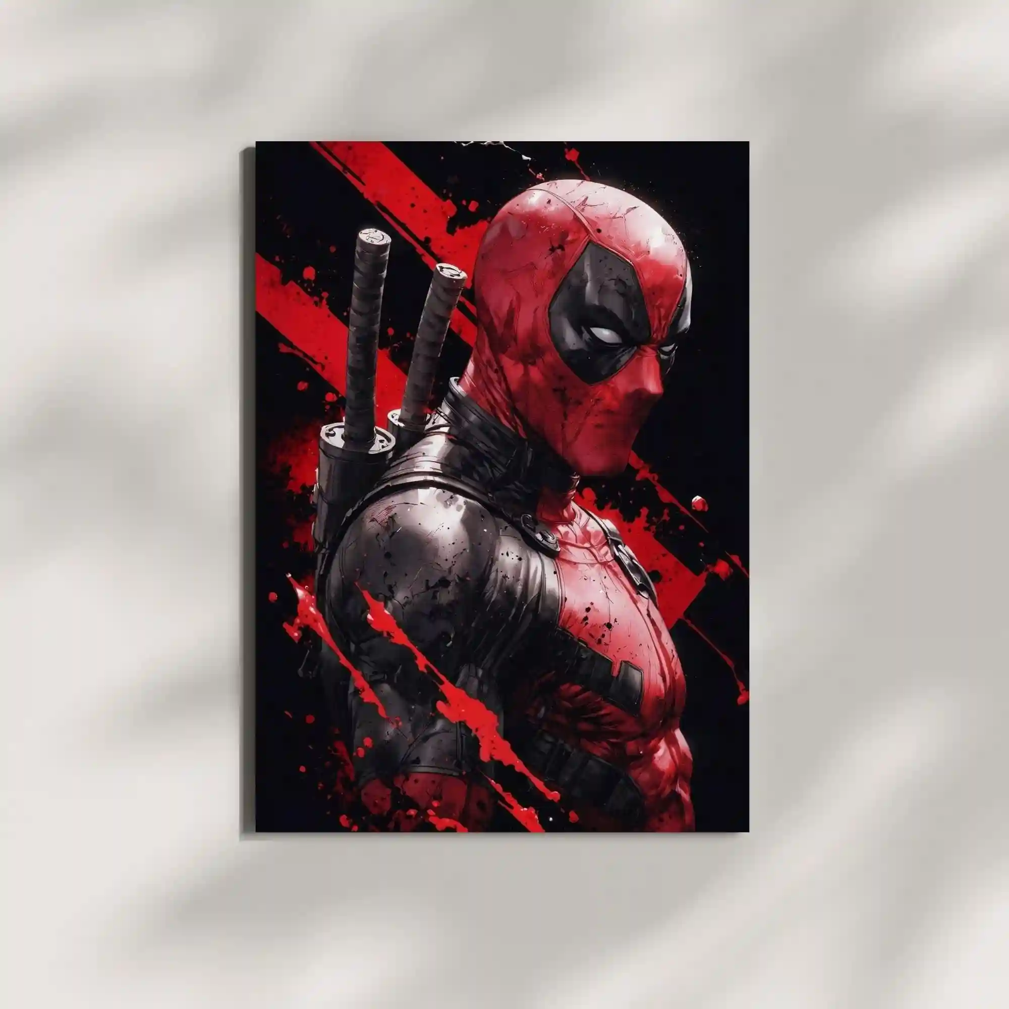 wall mounted daredevil metal poster