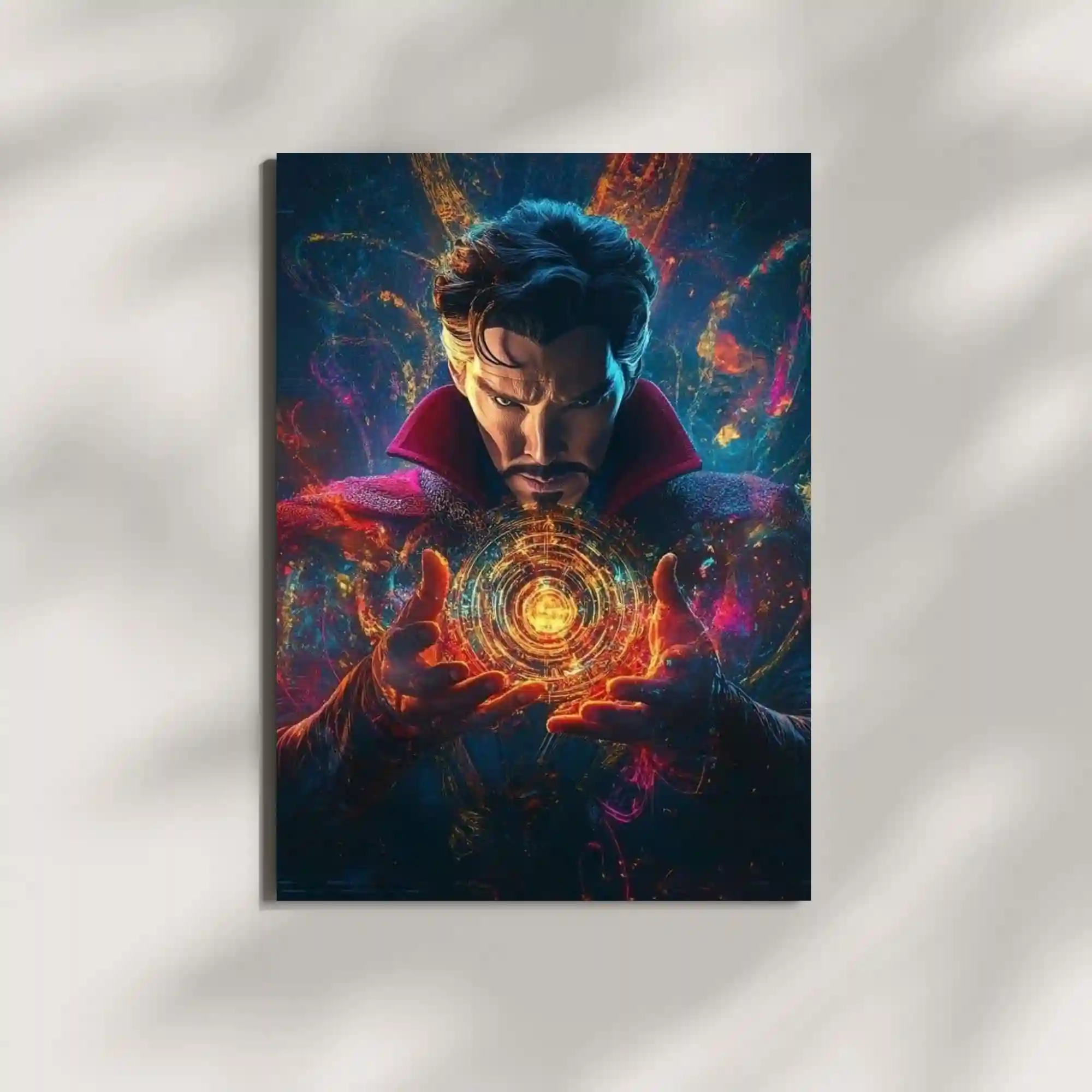 wall mounted doctor strange metal poster