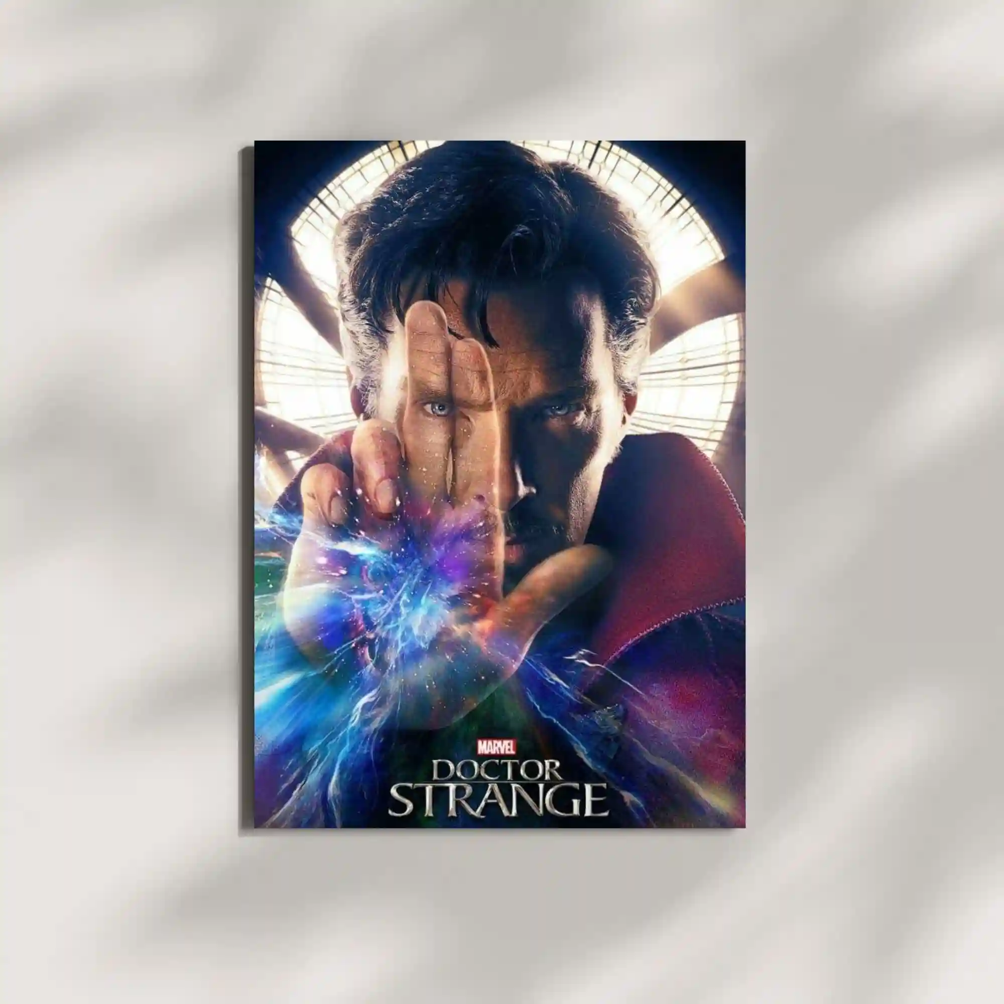 wall mounted doctor strange movie metal poster