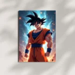 wall mounted dragon ball z metal poster