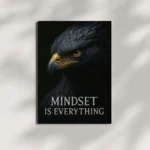 wall mounted eagle quote metal poster