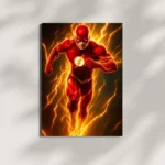 wall mounted flash metal poster