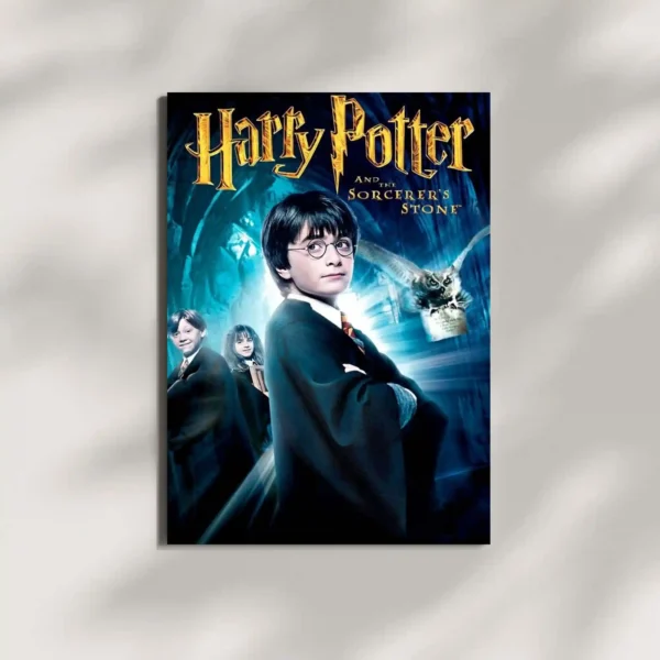 wall mounted harry potter movie metal poster