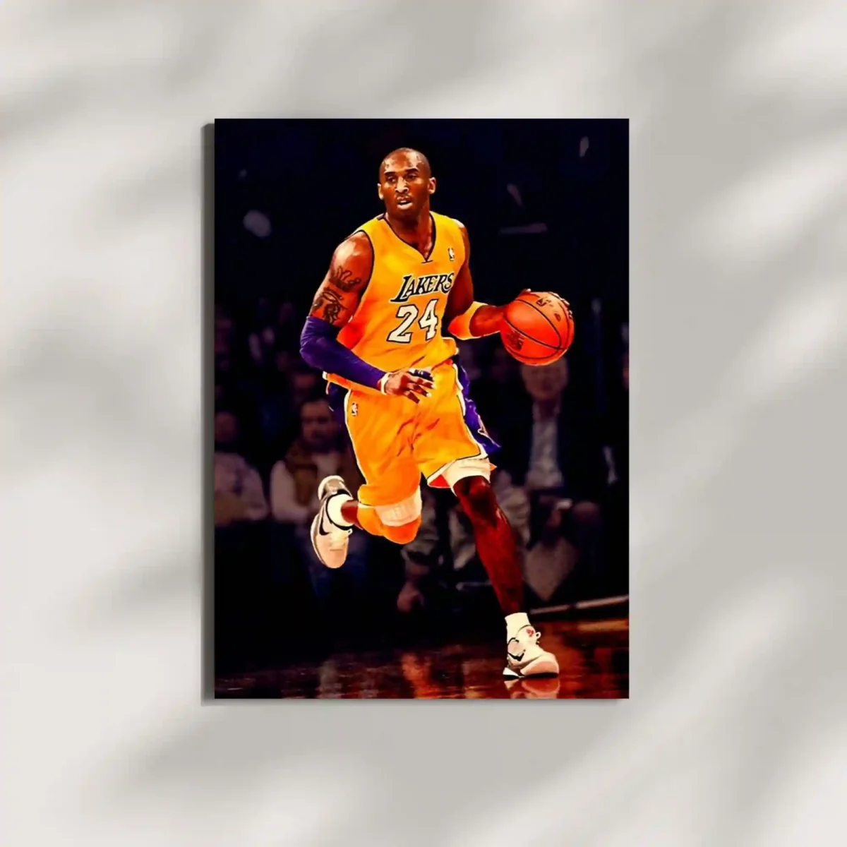 wall mounted kobe bryant metal poster