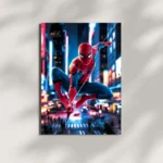 wall mounted marvel spiderman metal poster