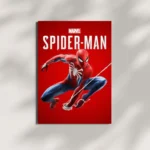 wall mounted spiderman movie metal poster