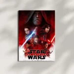 wall mounted star wars movie metal poster
