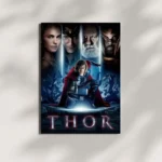 wall mounted thor movie metal poster