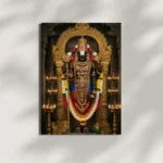 wall mounted tirupati balaji metal poster