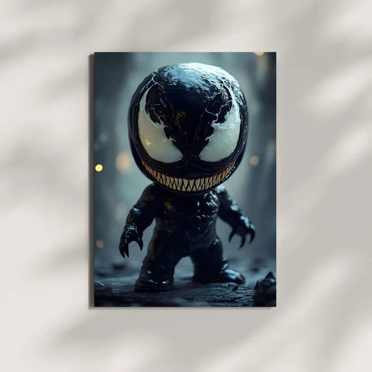 wall mounted venom chibi metal poster wall mounted venom chibi metal poster