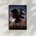 wall mounted venom movie metal poster