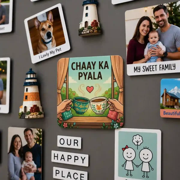 chaay ka pyala chai date fridge magnet