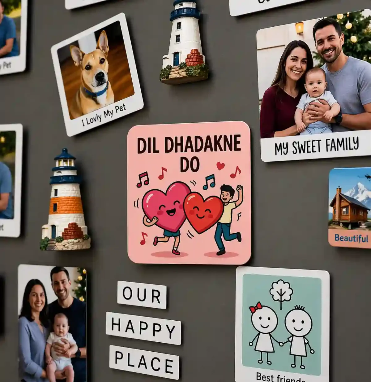 dil dhadakne do romantic quote fridge magnet dil dhadakne do romantic quote fridge magnet