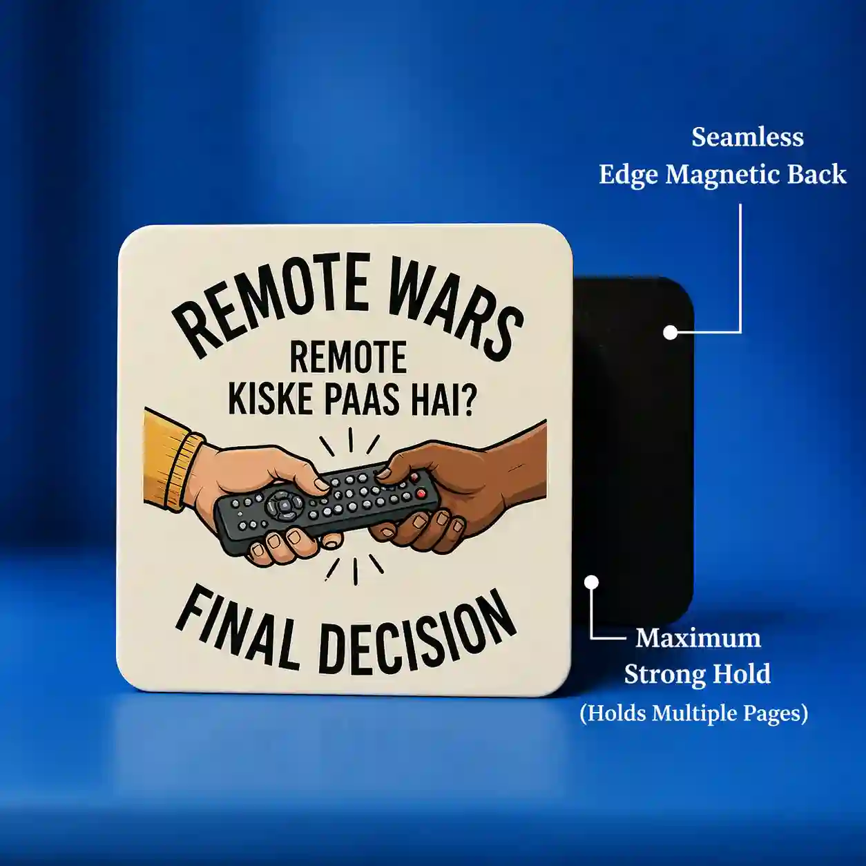 remote wars tv remote couple fridge magnet