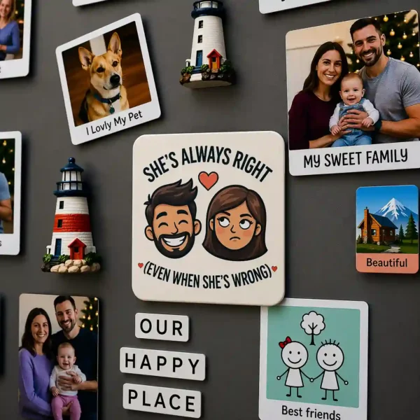 shes always right wife girlfriend gift fridge magnet